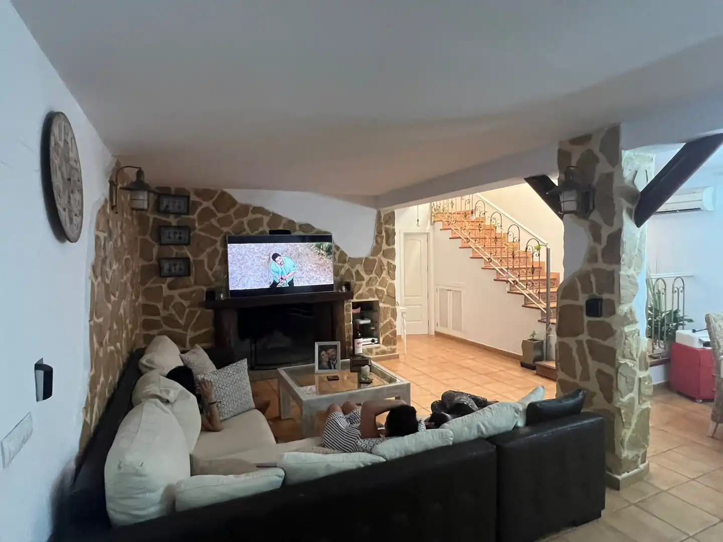 Sala de estar de Casa o chalet en venta en Mutxamel con Aire acondicionado, Calefacción y Jardín privado