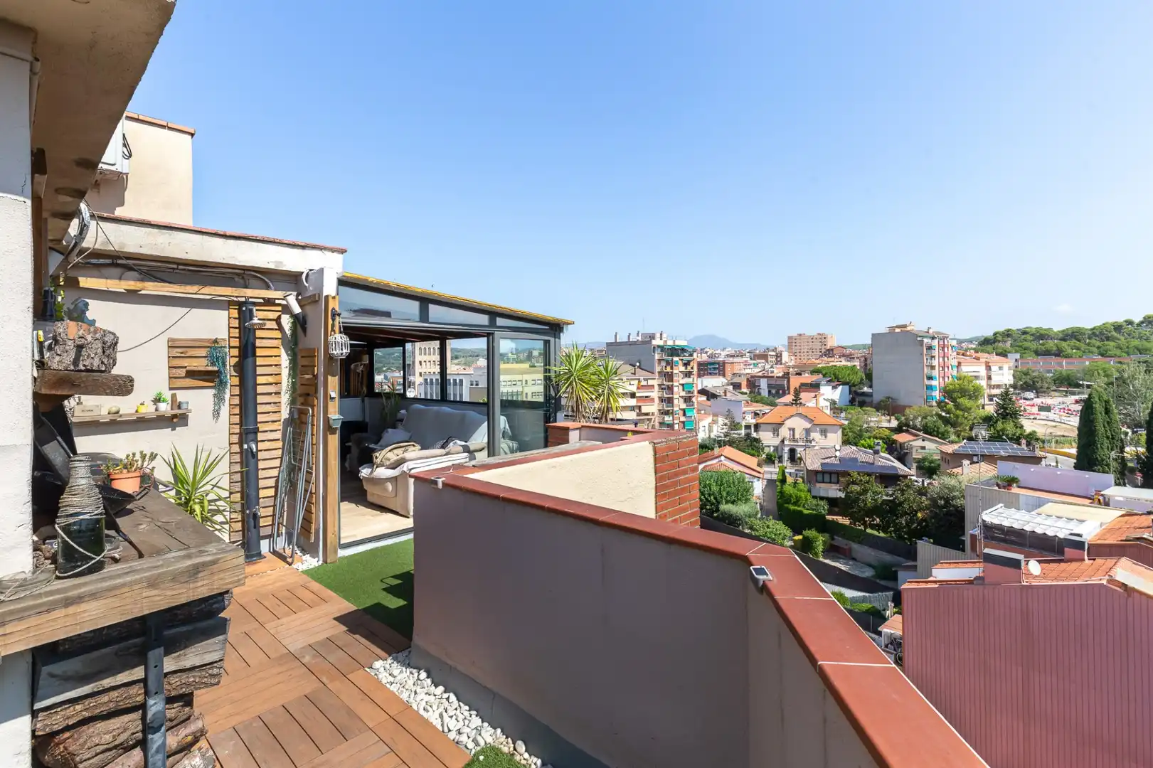 Terraza de Ático en venta en Rubí con Aire acondicionado, Calefacción y Terraza