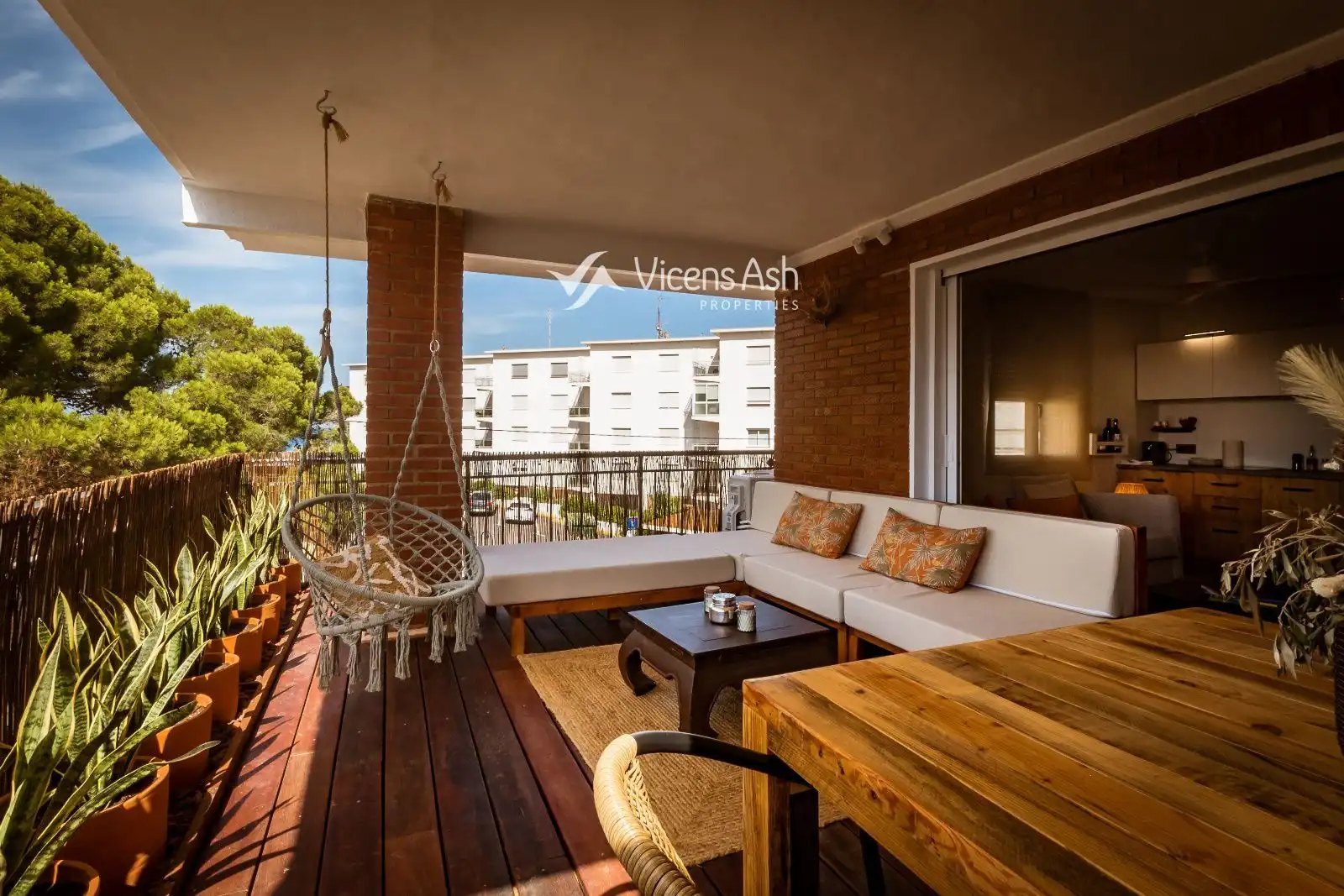 Terrace of Apartments for sale in Jávea / Xàbia  with Air Conditioner, Terrace and Furnished