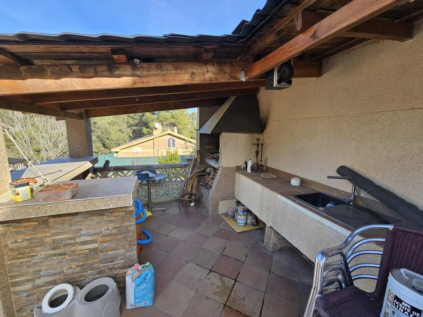 Terraza de Casa o chalet en venta en Rubí con Aire acondicionado, Calefacción y Jardín privado