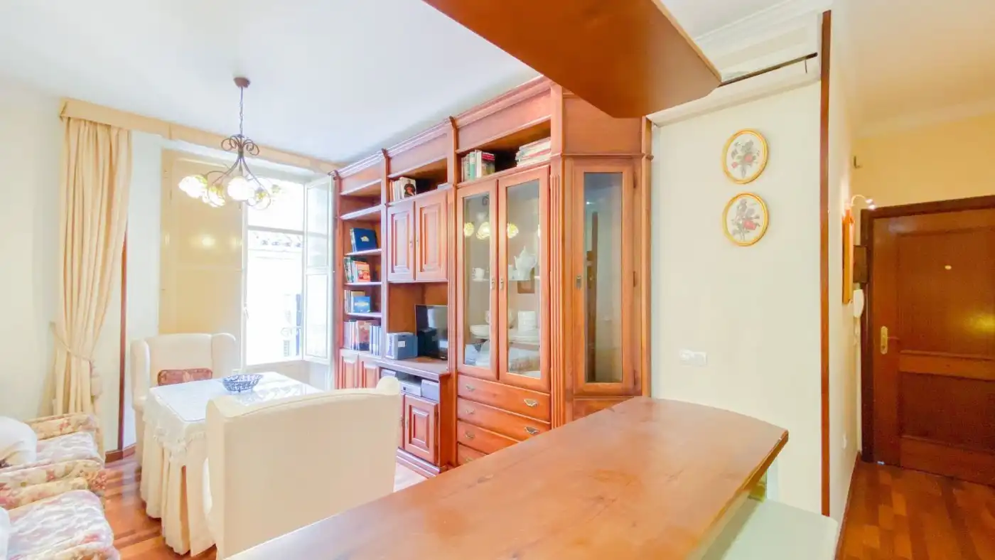 Kitchen of Flat for rent in Málaga  with Air Conditioner, Parquet flooring and Furnished