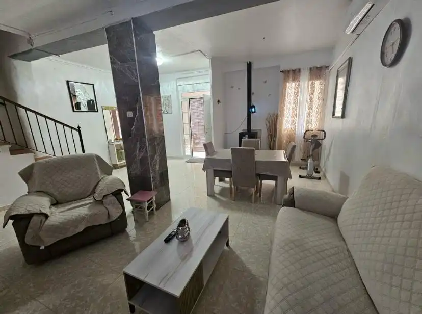 Sala de estar de Casa adosada en venta en Vilallonga / Villalonga con Aire acondicionado, Terraza y Trastero