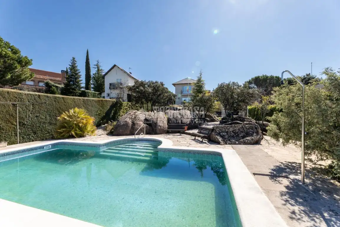Piscina de Casa o chalet en venta en Torrelodones con Calefacción, Jardín privado y Piscina