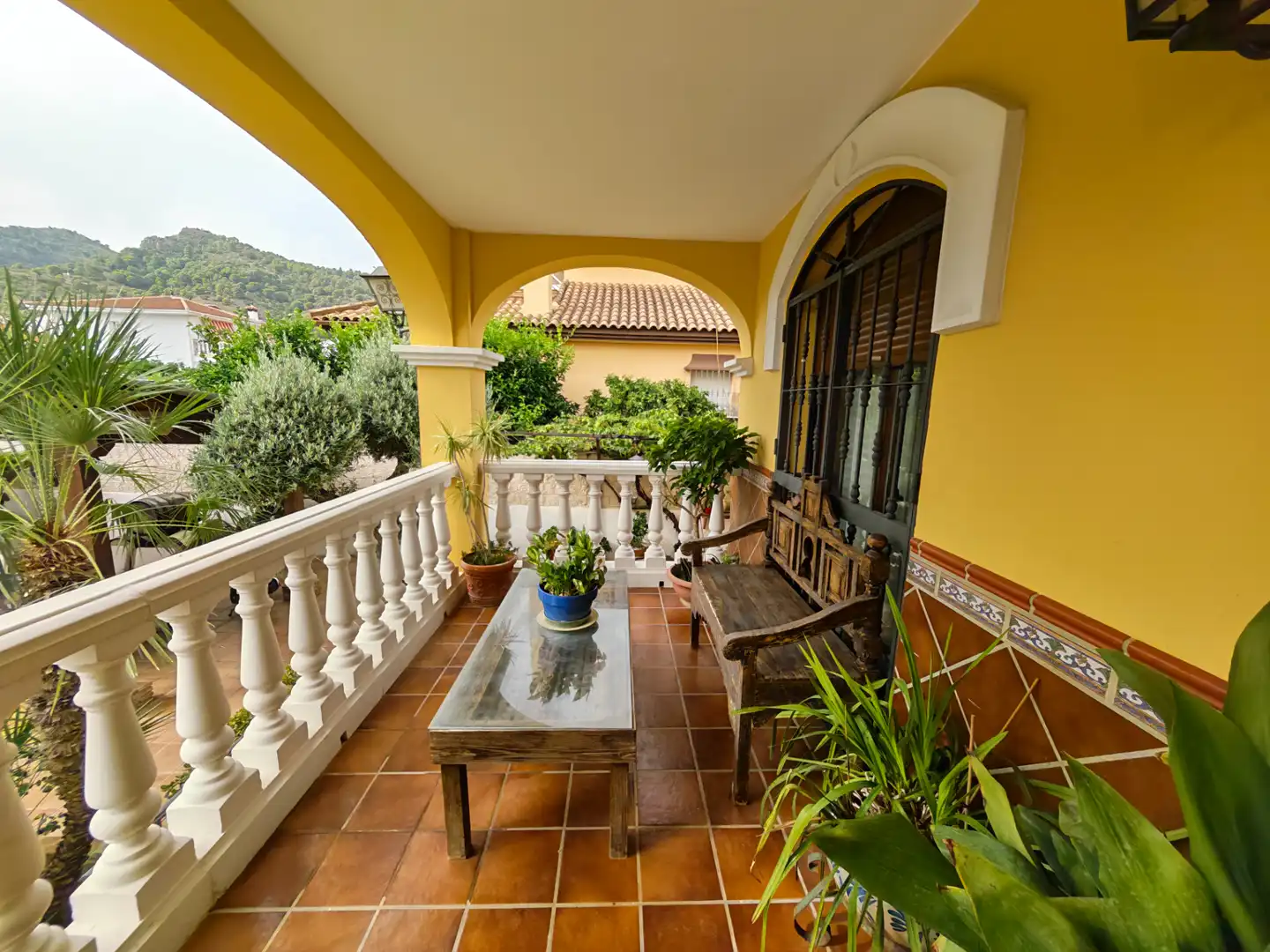 Terraza de Casa o chalet en venta en Alhaurín de la Torre con Aire acondicionado, Calefacción y Jardín privado