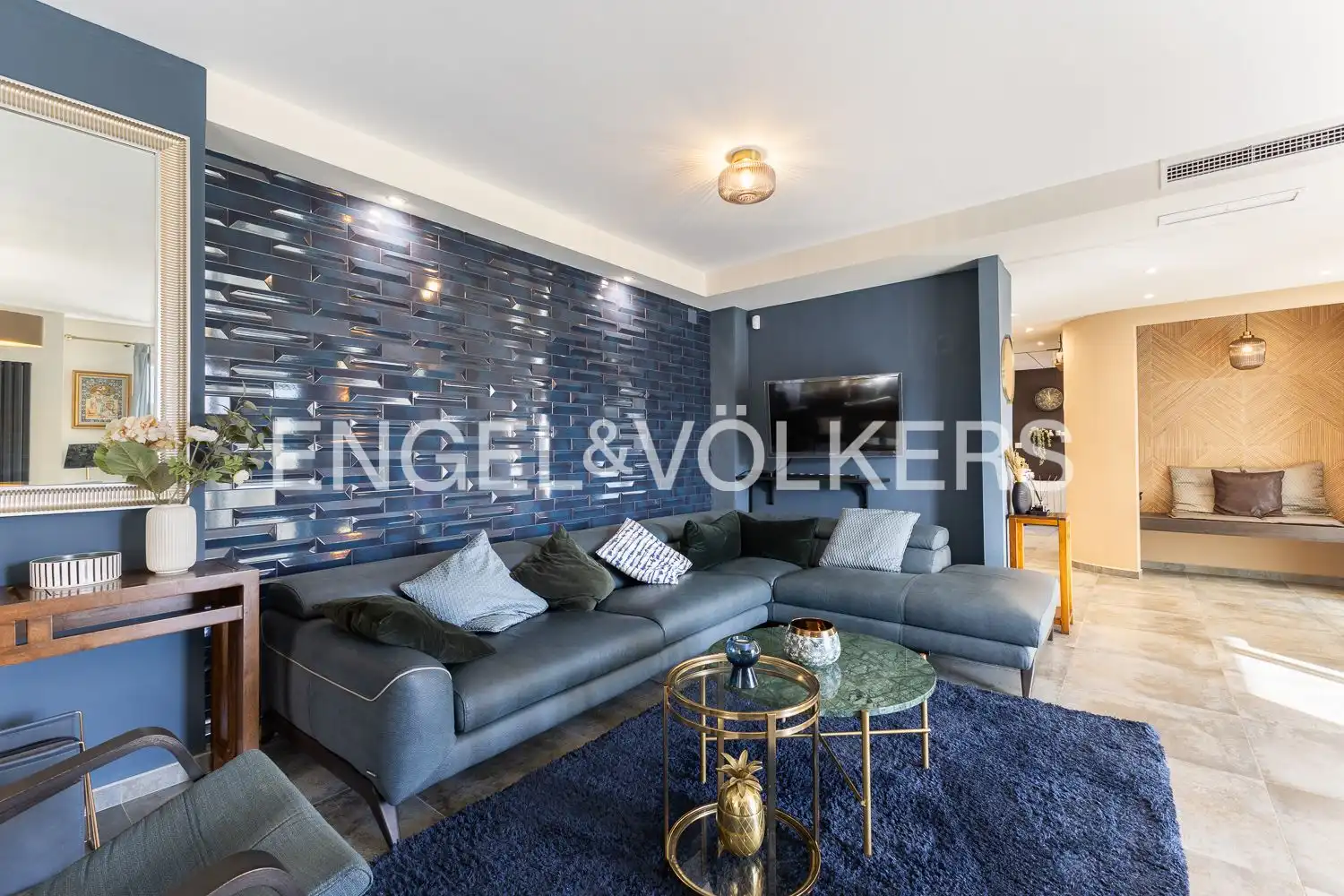 Living room of Houses for sale in Chiva  with Air Conditioner, Heating and Private garden