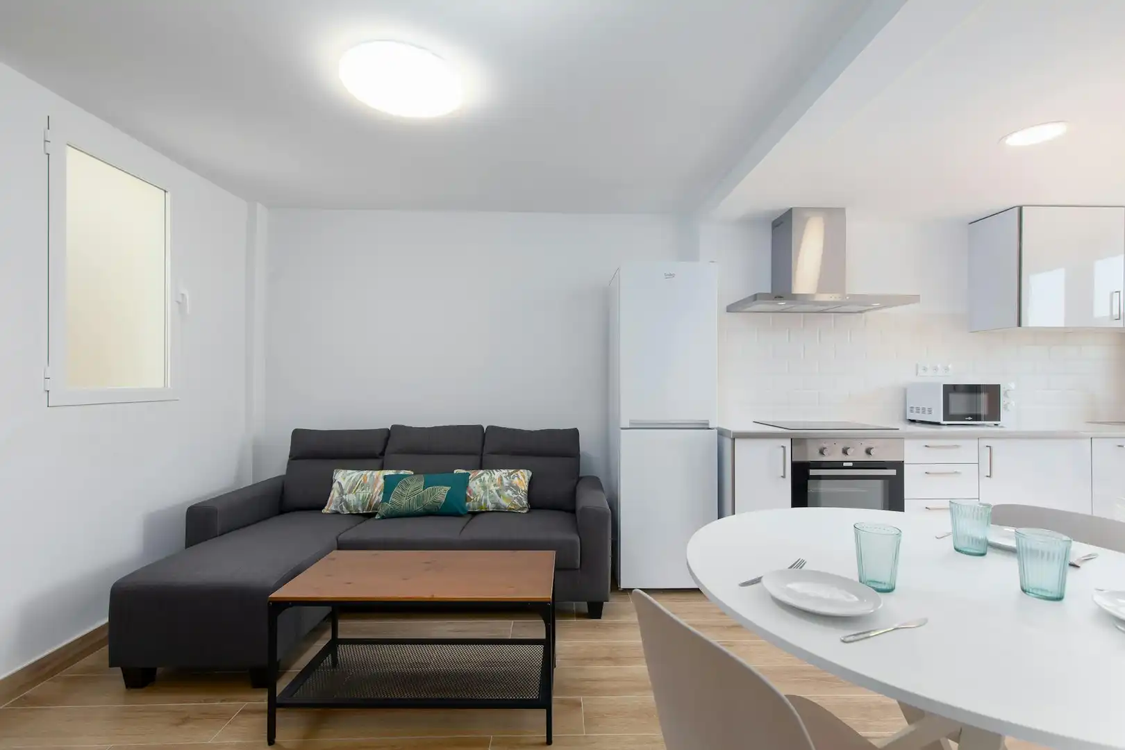 Living room of Flat for rent in Poblats Marítims