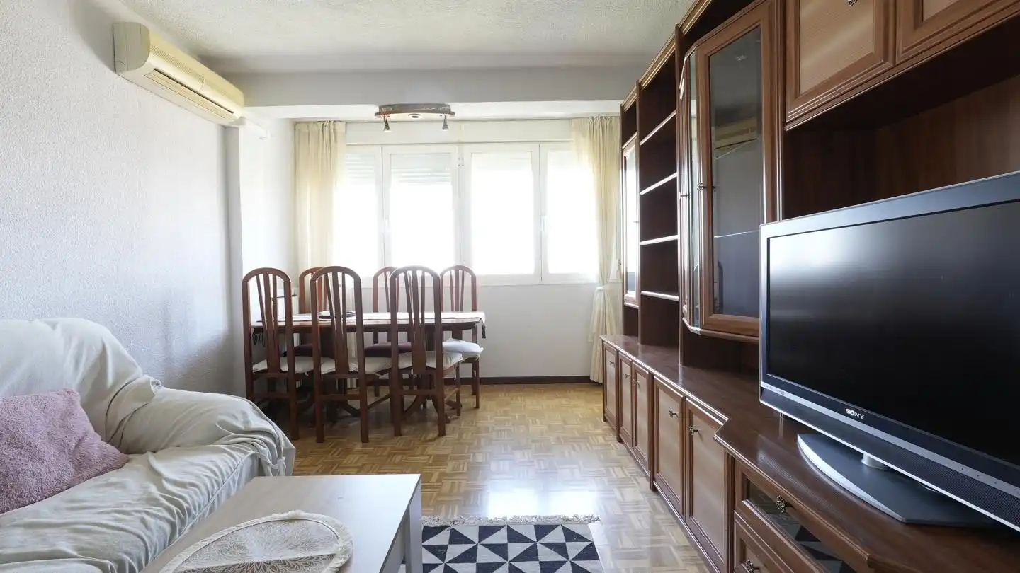 Living room of Flat for sale in Madrid  with Air Conditioner, Heating and Terrace