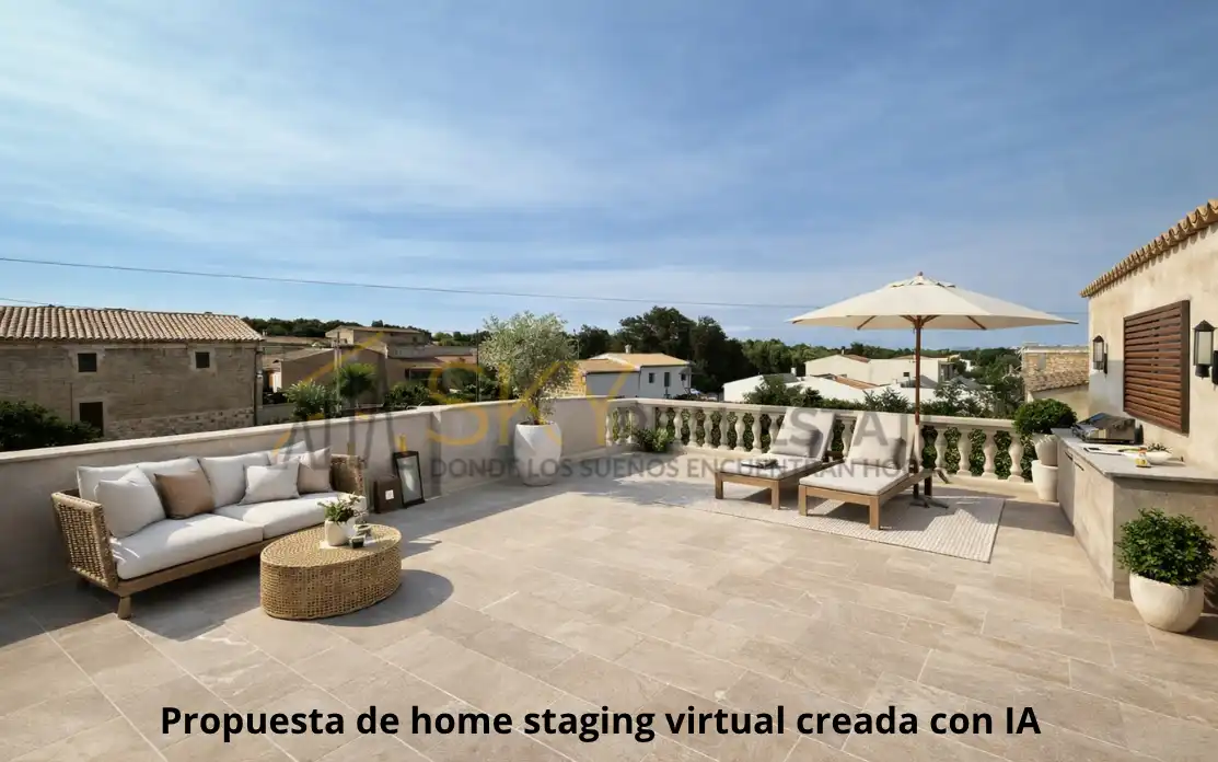 Terrassa de Casa o xalet en venda en Ariany amb Jardí privat, Terrassa i Traster