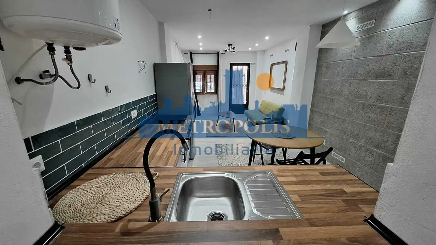 Cocina de Casa o chalet en venta en Burriana / Borriana con Aire acondicionado, Jardín privado y Terraza
