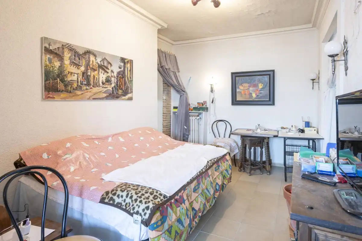 Schlafzimmer von Dachboden zum Verkauf in Madrid mit Klimaanlage, Heizung und Terrasse