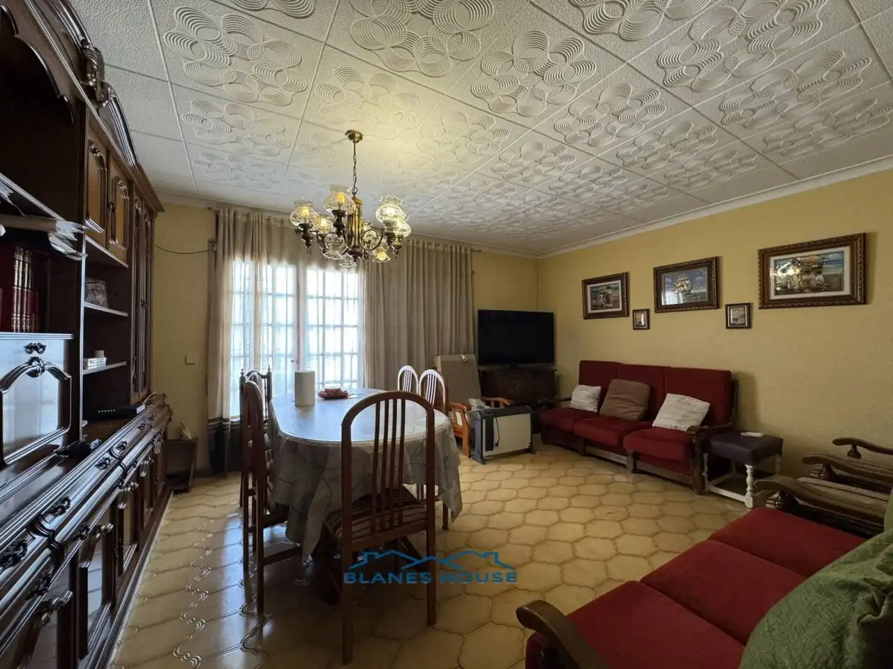 Sala d'estar de Casa o xalet en venda en Blanes amb Terrassa