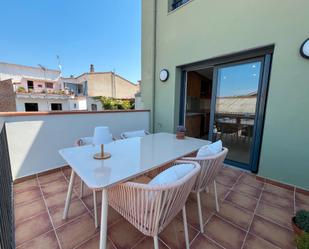 Terrasse von Einfamilien-Reihenhaus miete in Banyoles mit Klimaanlage und Terrasse