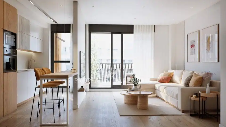 Sala de estar de Apartamento en venta en Campanillas