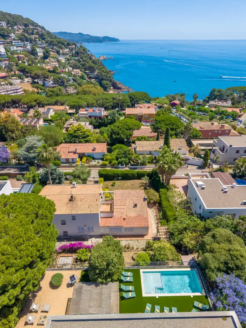 Vista exterior de Casa o chalet de alquiler en Blanes con Aire acondicionado, Calefacción y Jardín privado