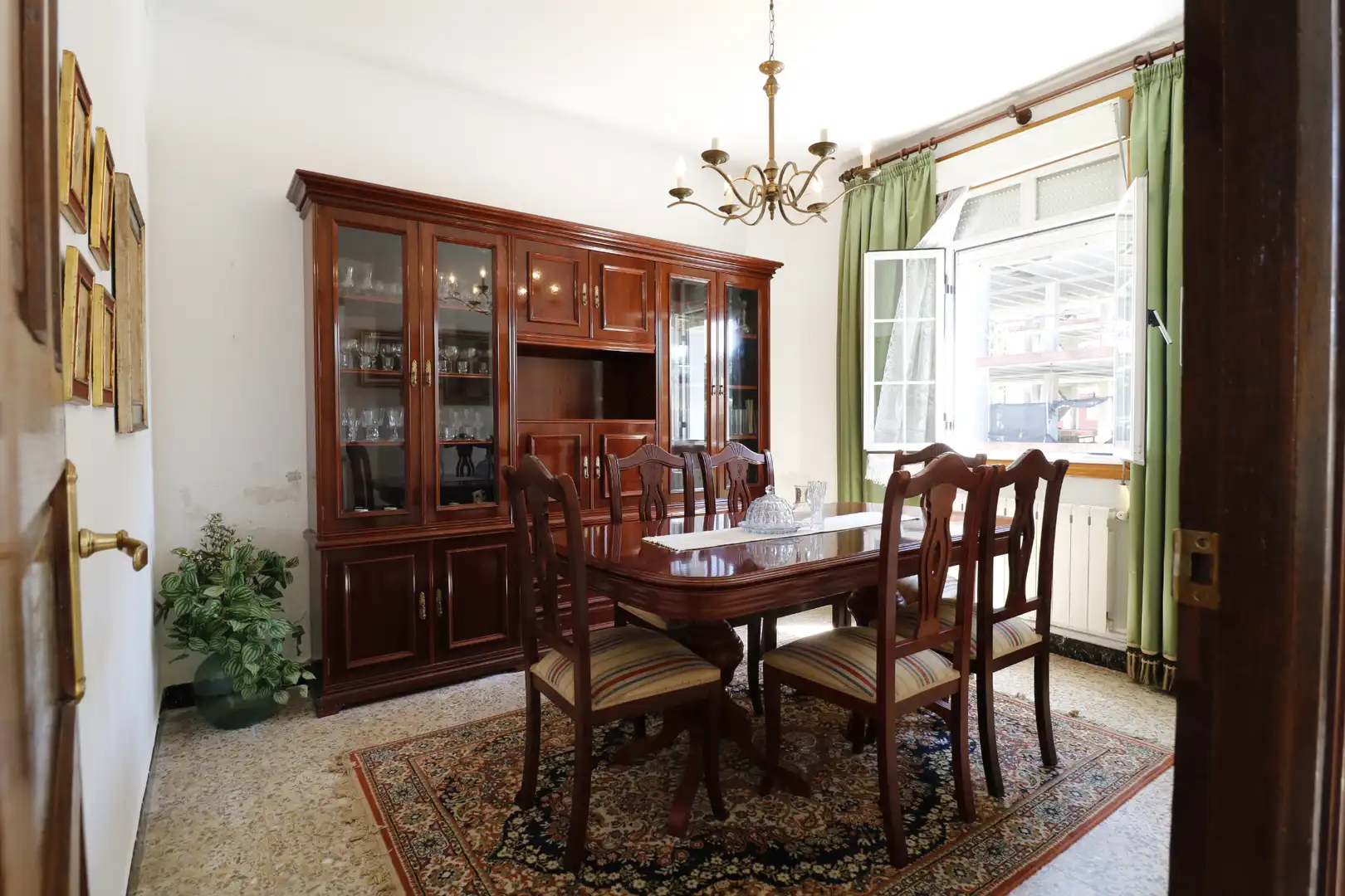 Comedor de Casa adosada en venta en Curtis con Calefacción, Jardín privado y Amueblado
