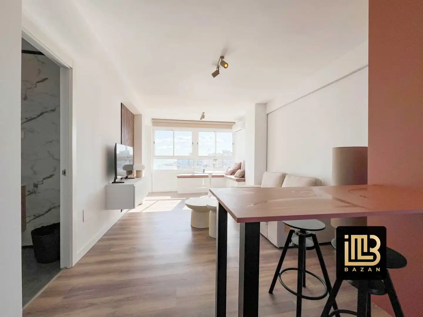 Living room of Flat for rent in Málaga  with Air Conditioner, Heating and Terrace