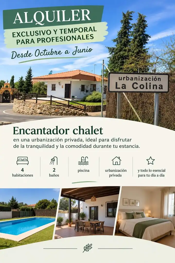 Villa avec piscine à louer à Castilblanco de los Arroyos