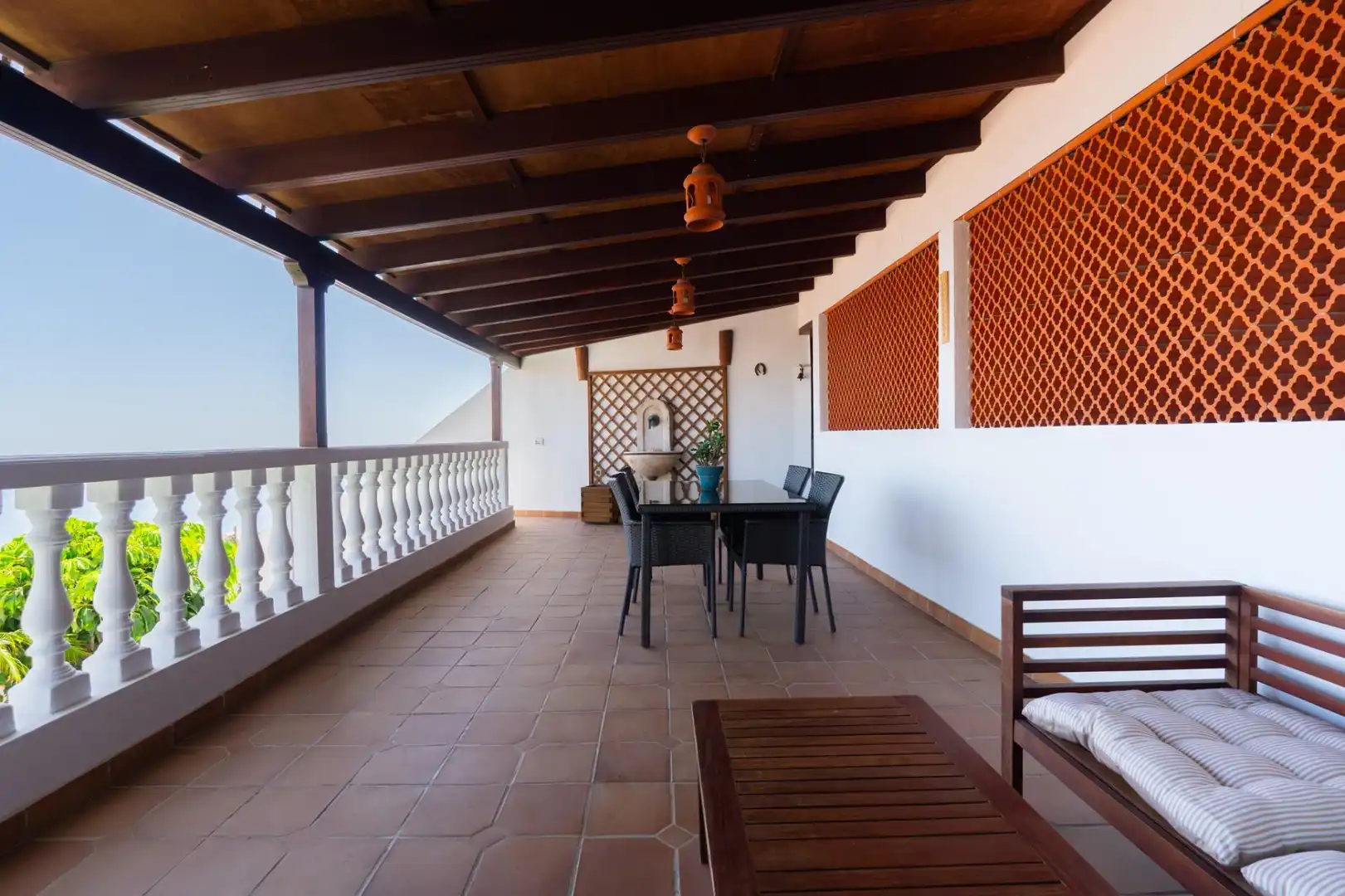 Terrassa de Casa o xalet de lloguer en Tabaiba
