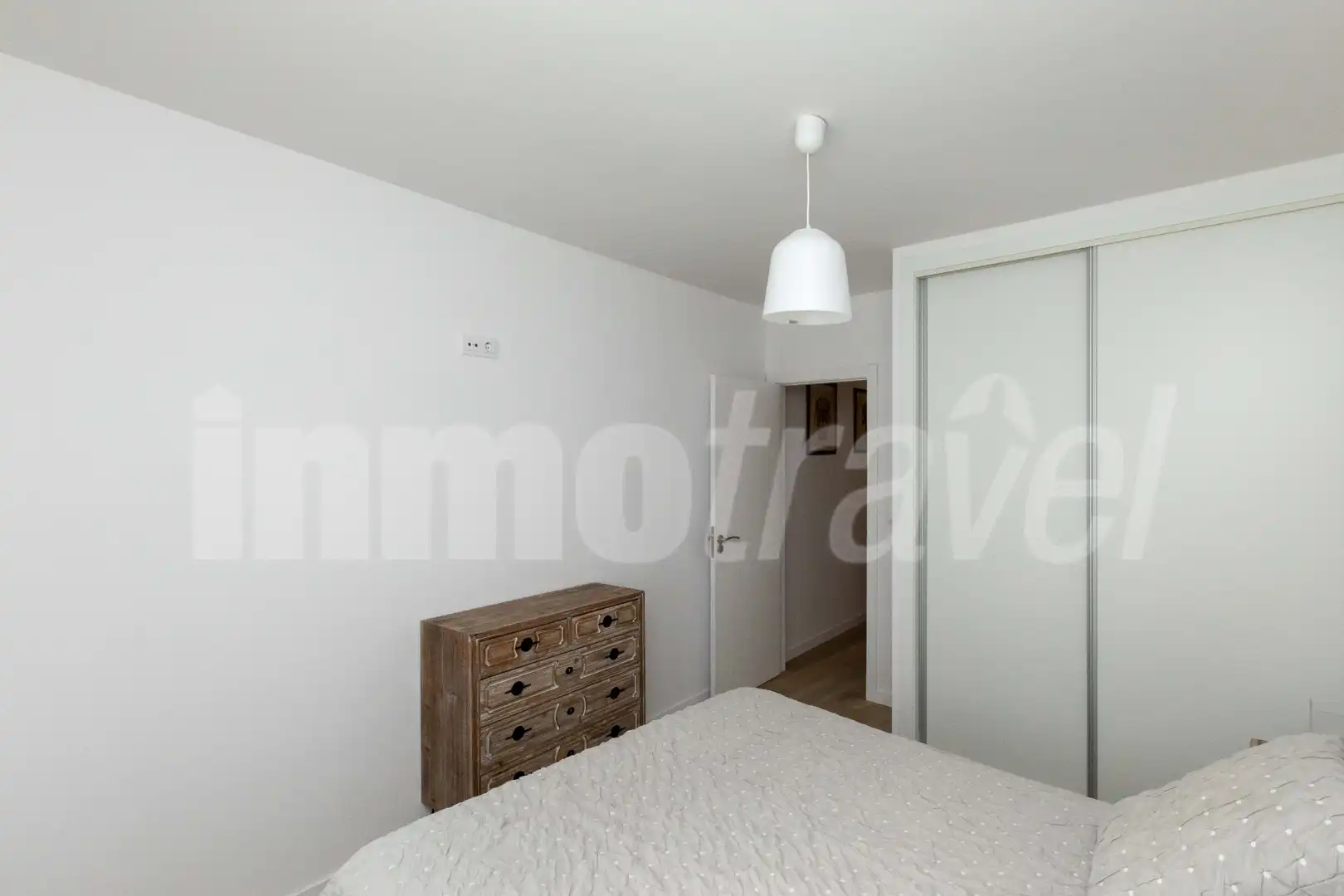 Bedroom of Flat for rent in Sanxenxo  with Heating, Parquet flooring and Furnished