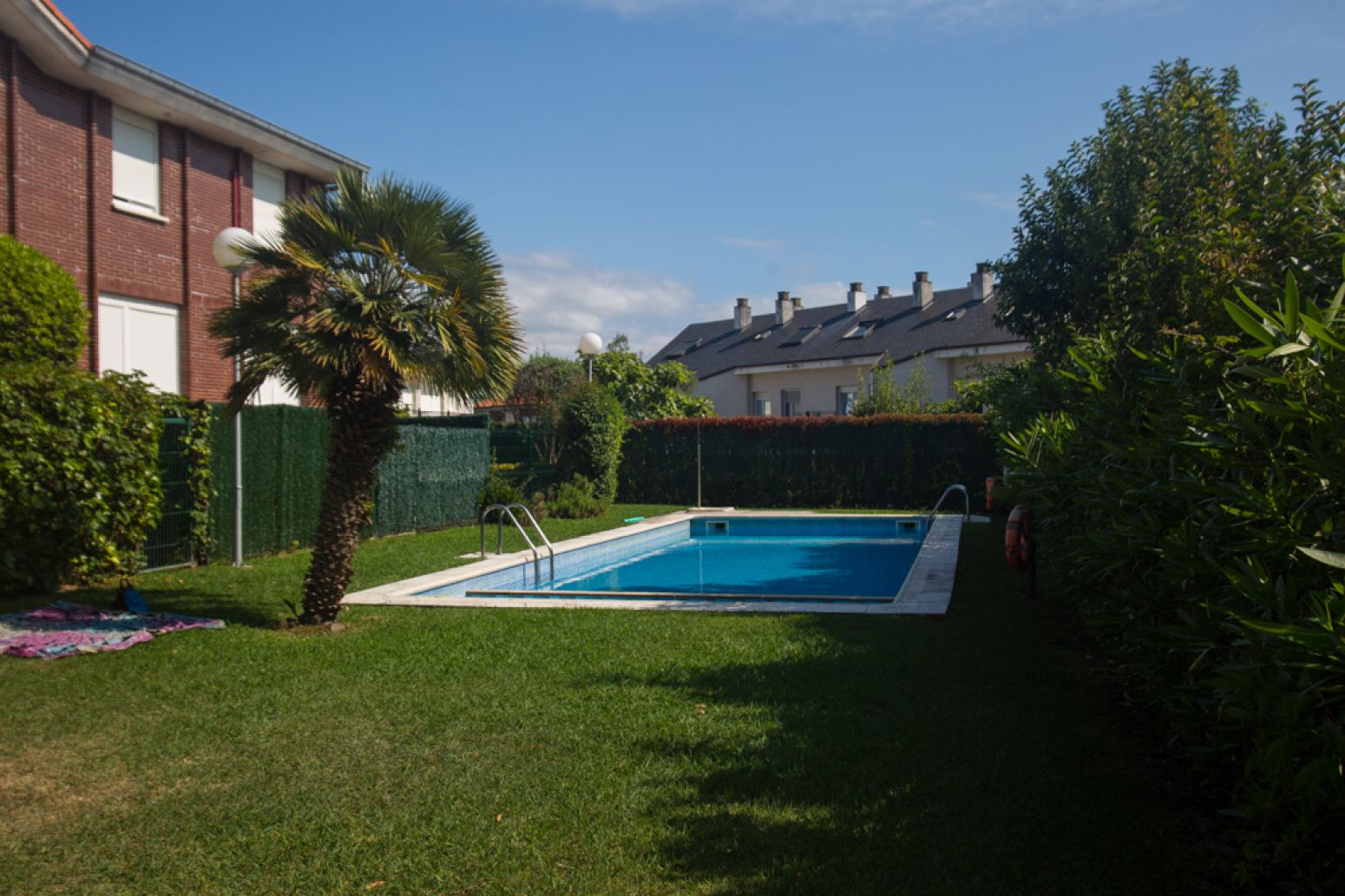 Swimming pool of Single-family semi-detached for sale in Ribamontán al Mar  with Heating, Private garden and Terrace