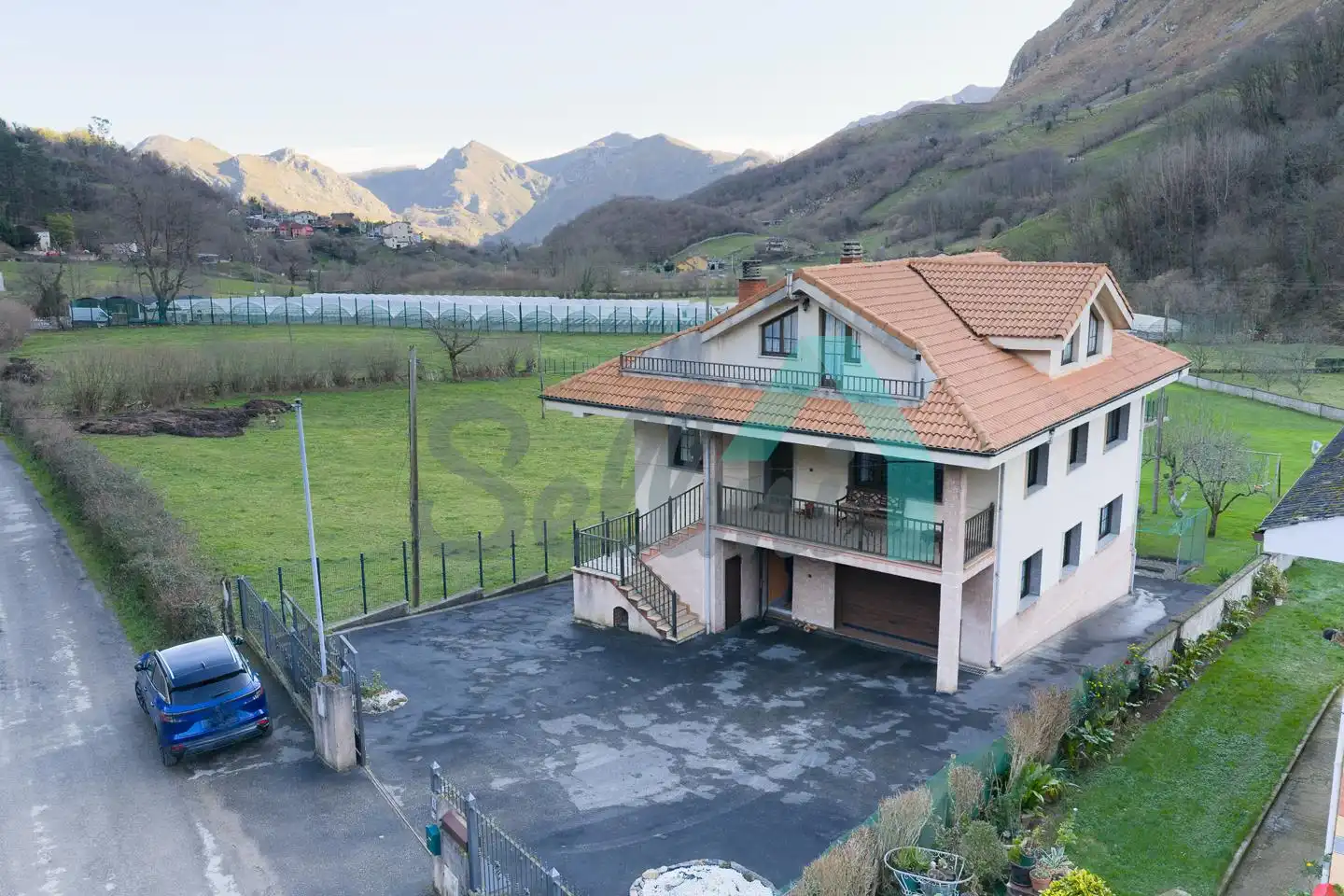 Exterior view of Houses for sale in Morcín  with Heating, Private garden and Terrace
