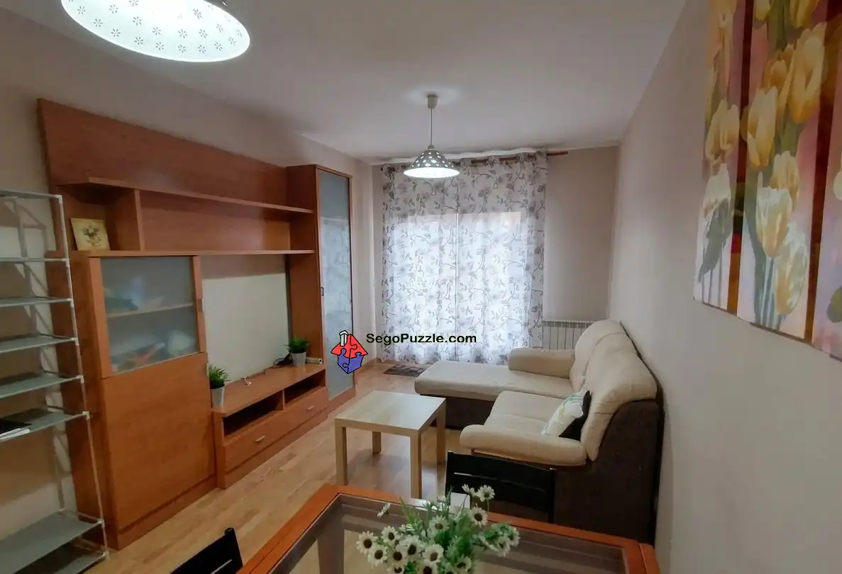 Wohnzimmer von Wohnung zum Verkauf in Bernuy de Porreros mit Heizung, Terrasse und Abstellraum