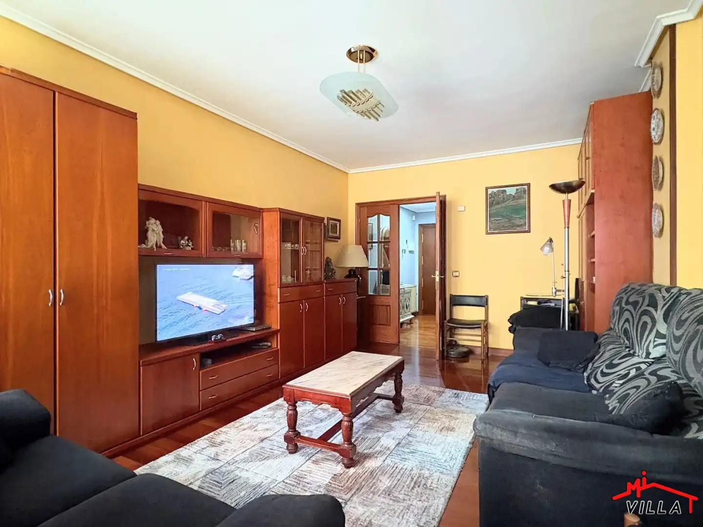 Wohnzimmer von Wohnung zum Verkauf in Colindres mit Heizung, Terrasse und Abstellraum