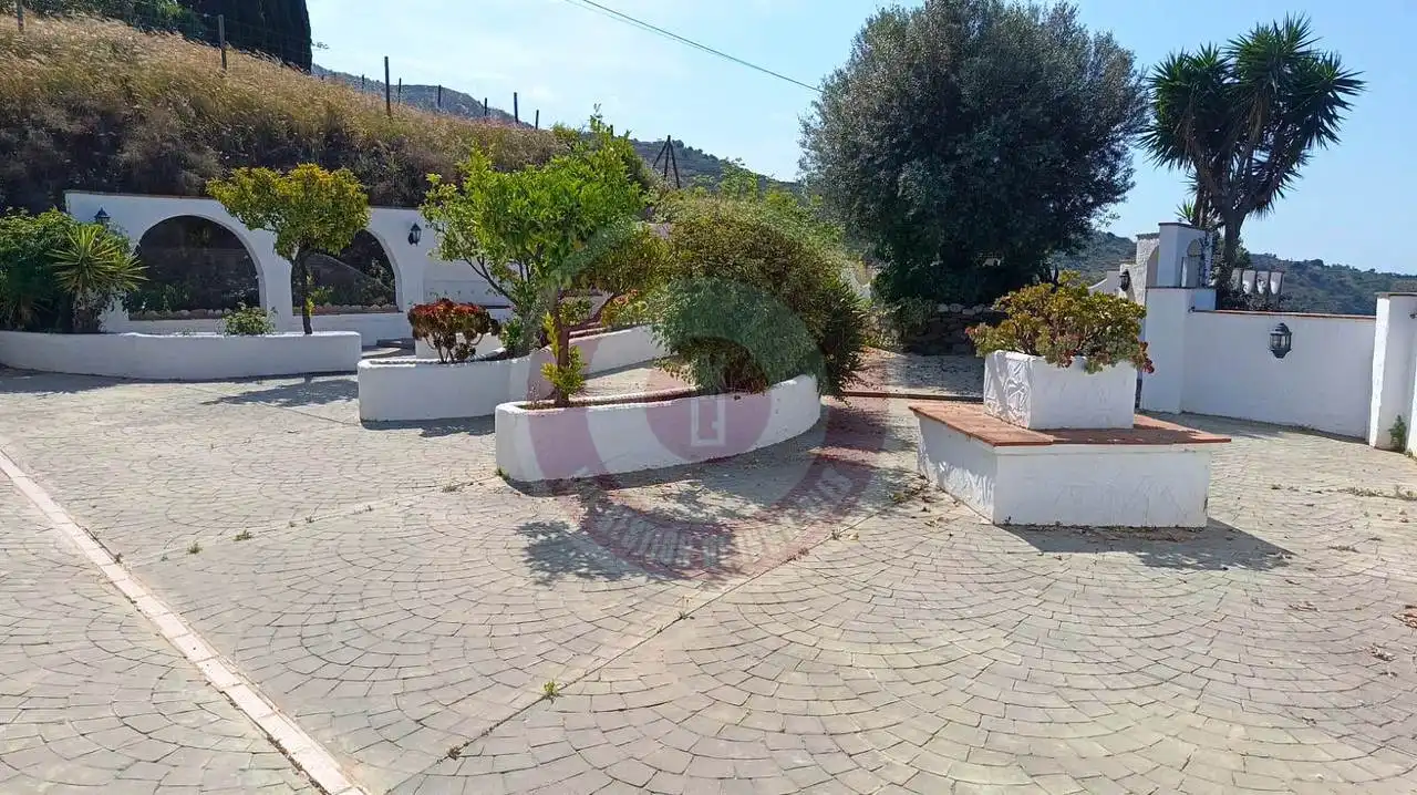 Terrace of Houses for sale in Viñuela  with Private garden, Terrace and Swimming Pool