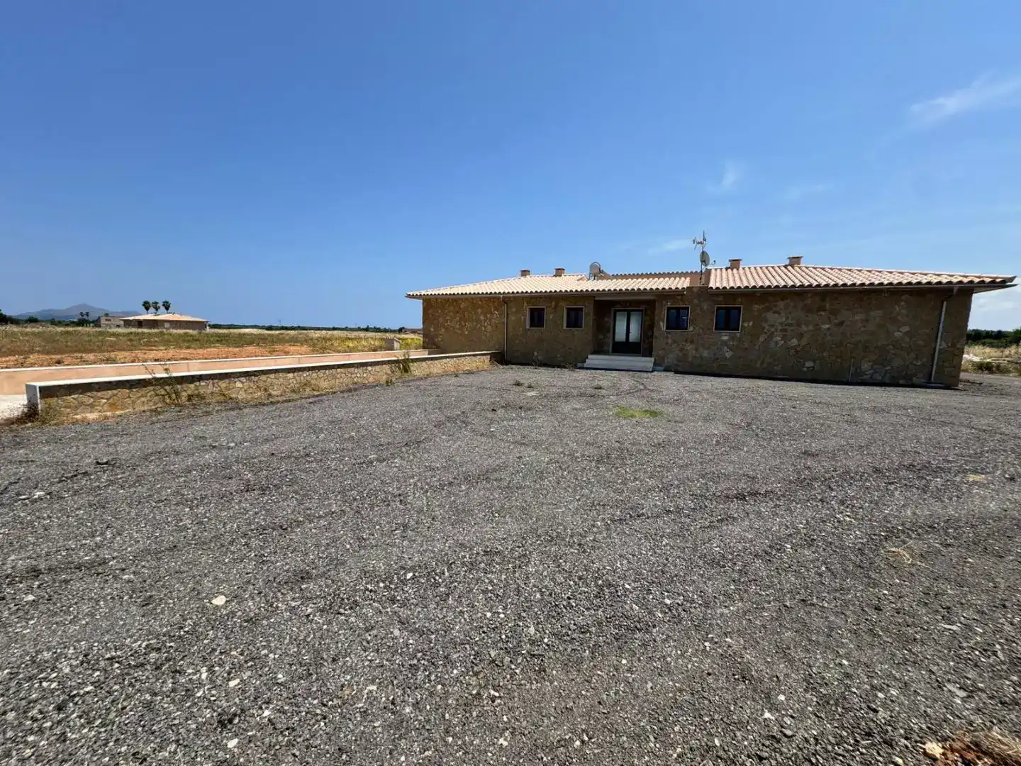Vista exterior de Casa o xalet de lloguer en Muro amb Aire condicionat i Piscina