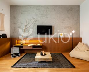 Living room of Apartment to rent in  Barcelona Capital  with Air Conditioner, Heating and Terrace