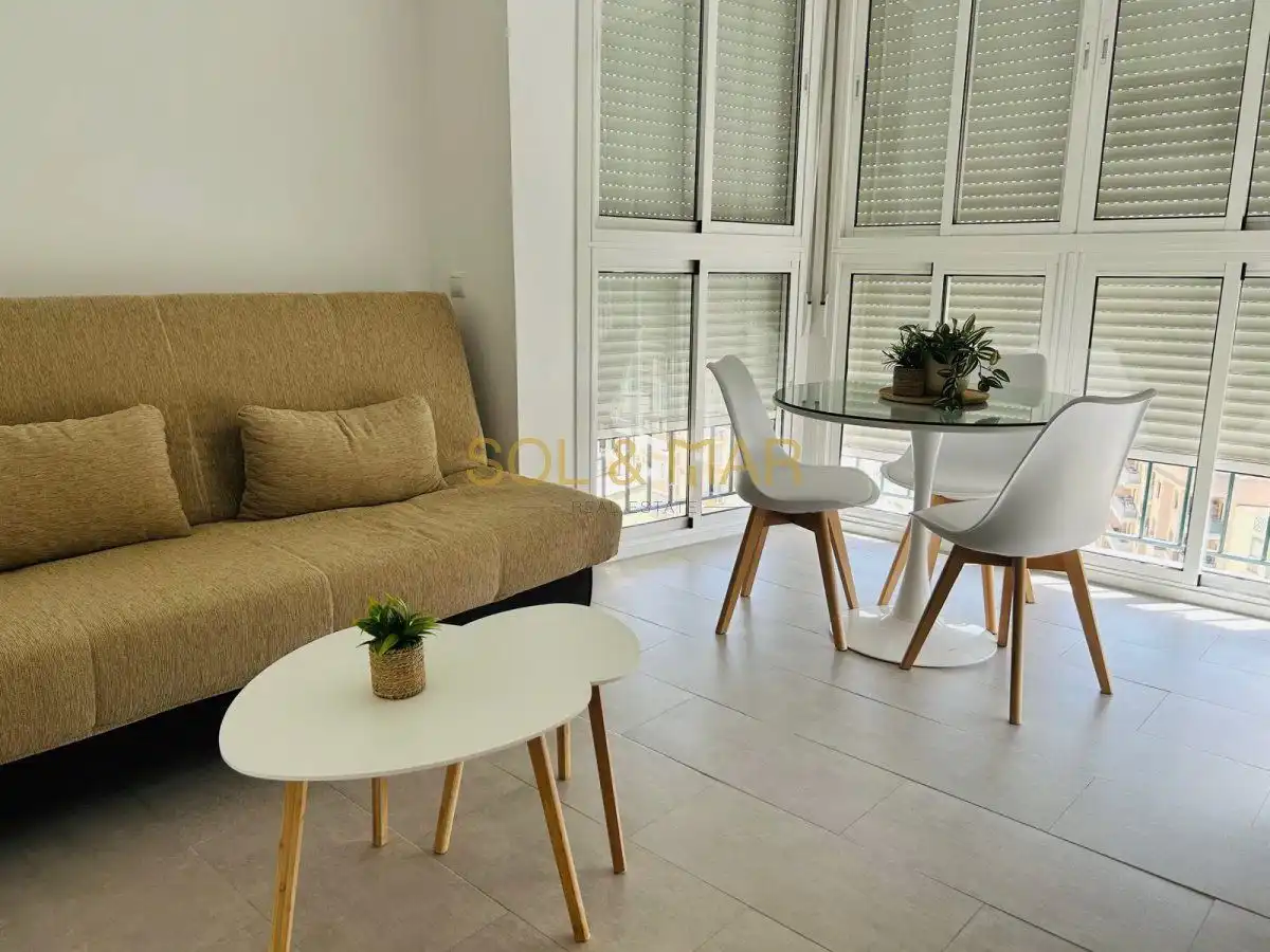 Living room of Apartments for rent in Torremolinos  with Air Conditioner