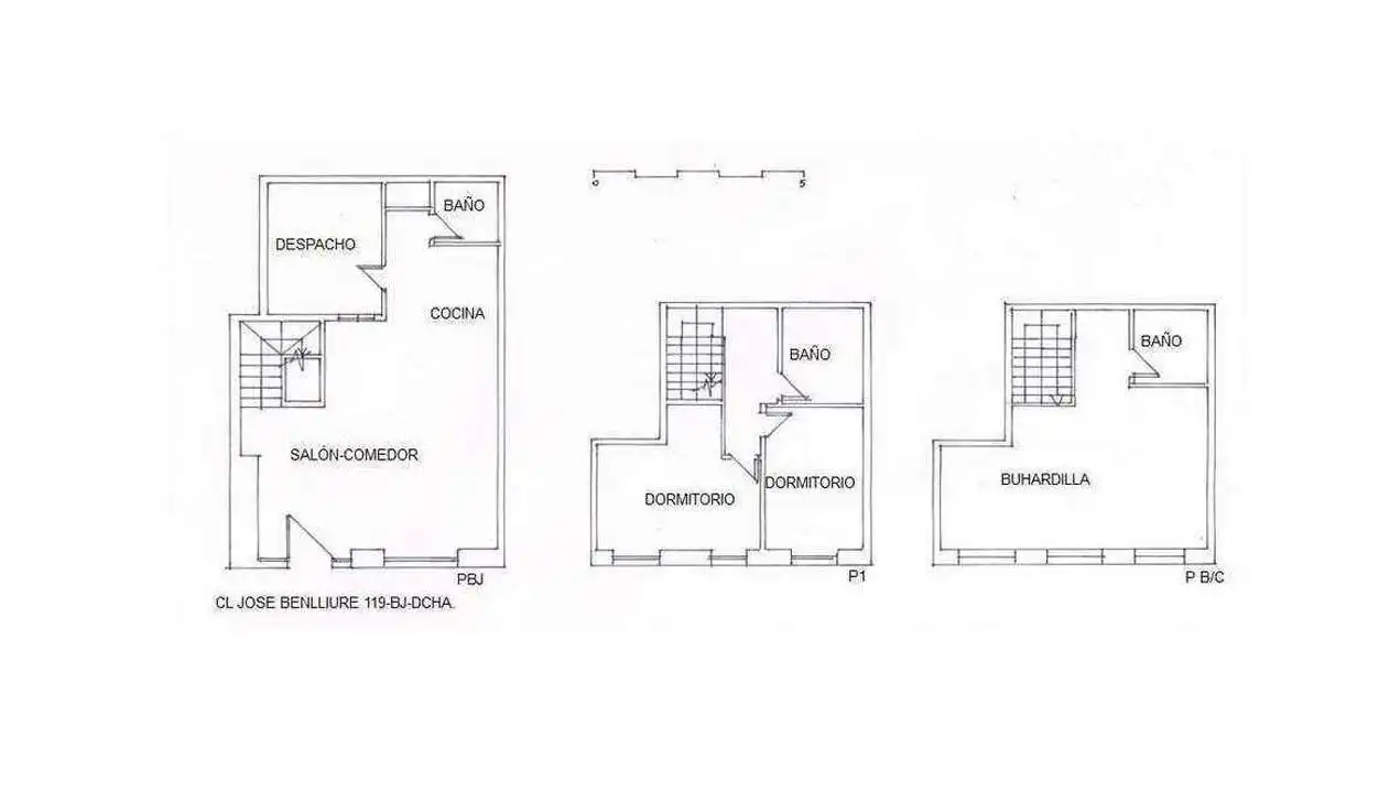 Casa amb terrassa en venda a JOSE BENLLIURE, imagen 4
