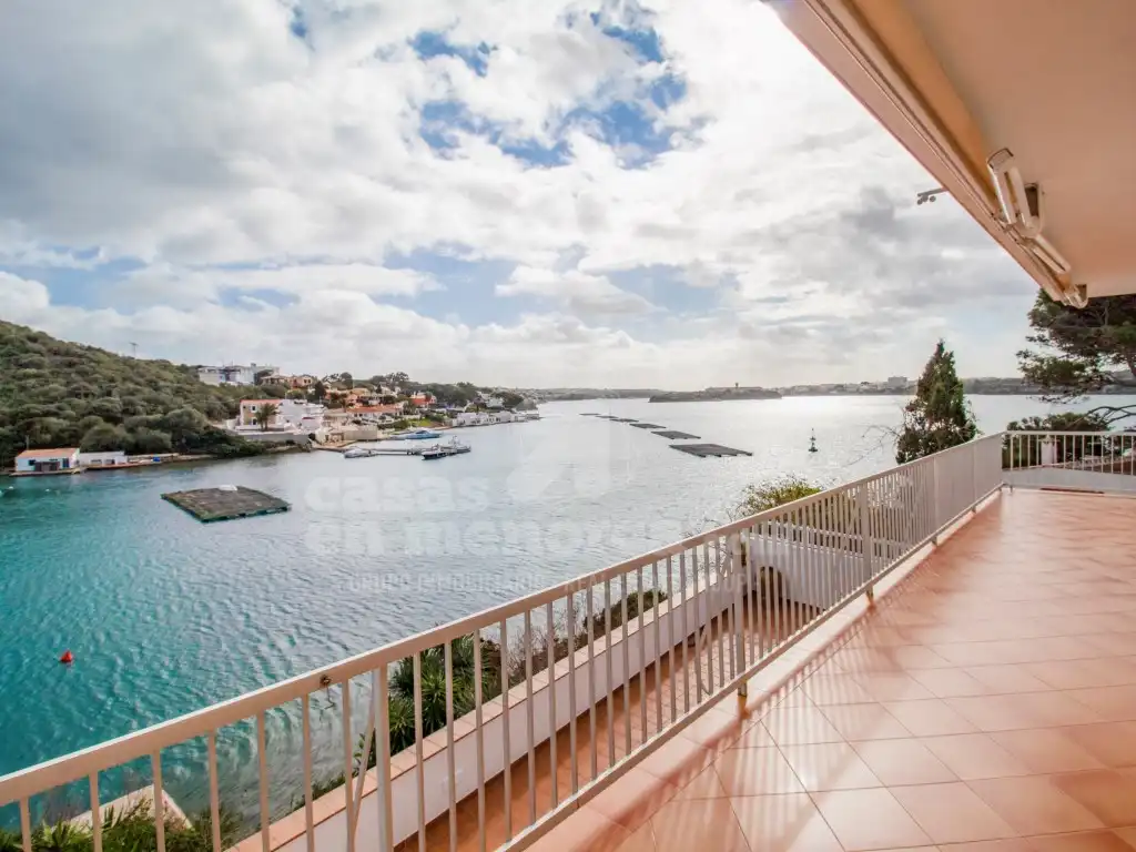 Exterior view of Houses for sale in Maó - Mahón  with Air Conditioner, Private garden and Terrace
