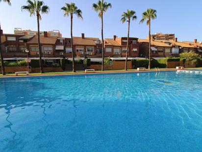 Swimming pool of Single-family semi-detached for sale in Alicante / Alacant  with Air Conditioner, Heating and Private garden