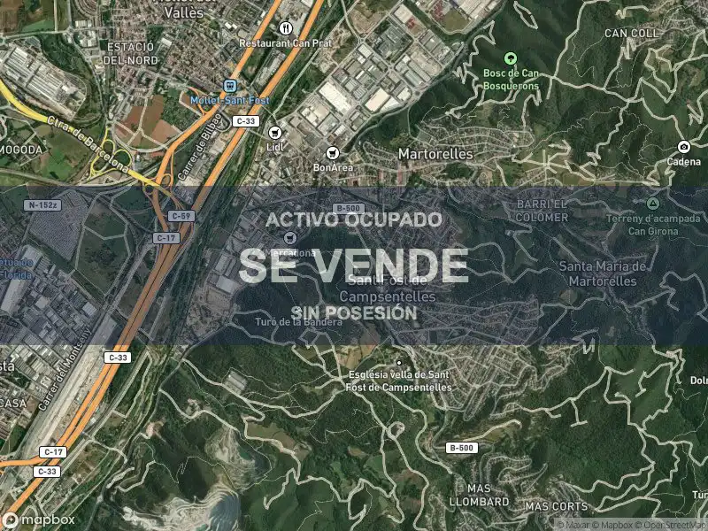 Vista exterior de Piso en venta en Mollet del Vallès