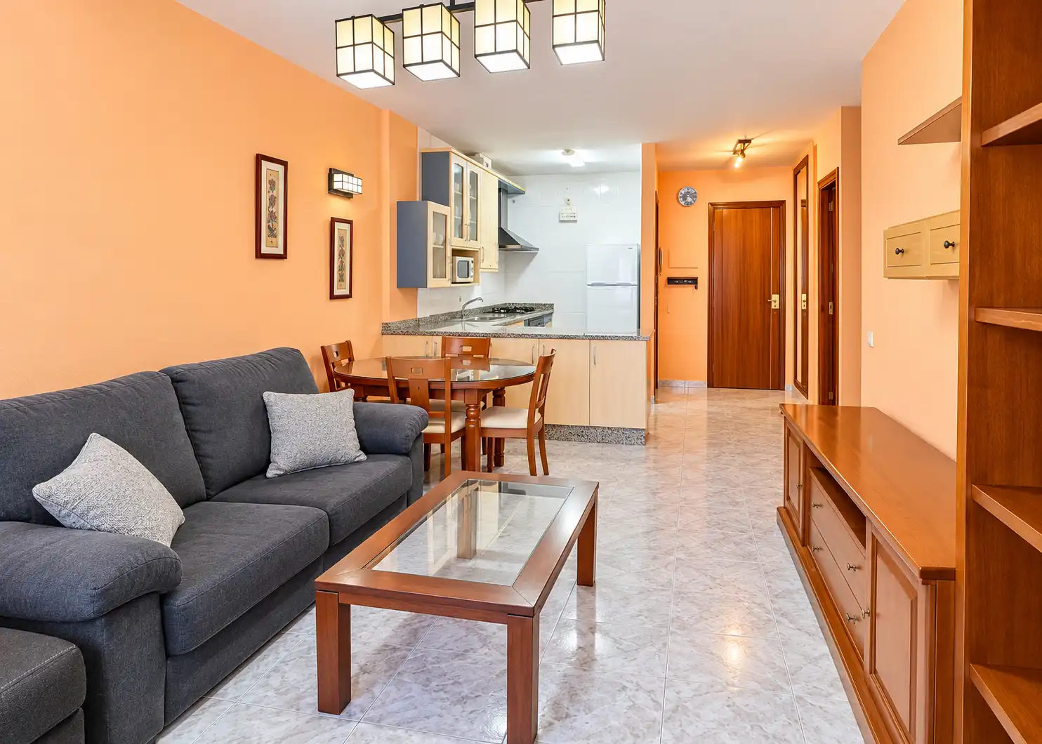 Sala de estar de Apartamento en venta en Playa del Rincón