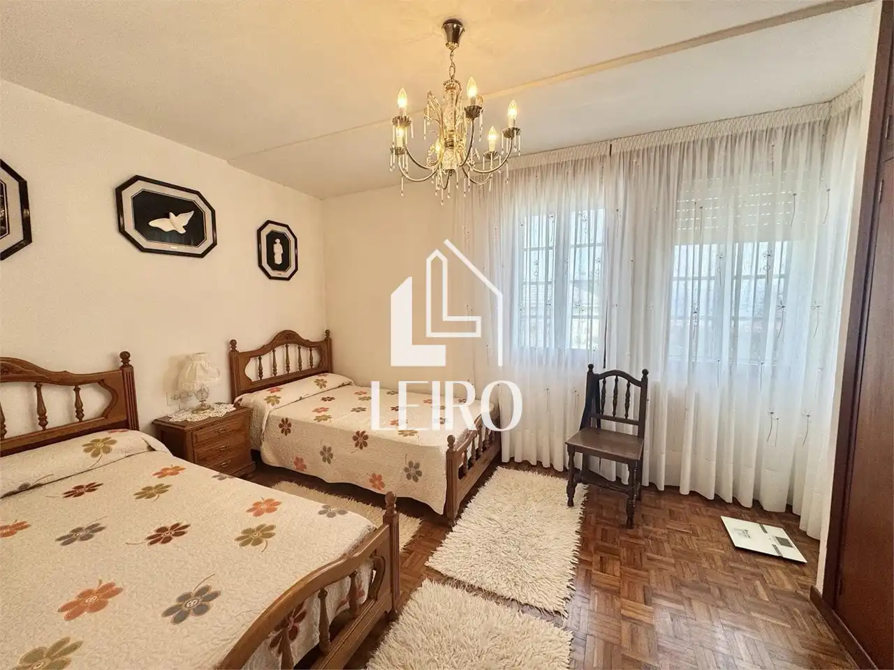 Habitación de Casa o chalet en venta en A Illa de Arousa  con Calefacción, Jardín privado y Parquet