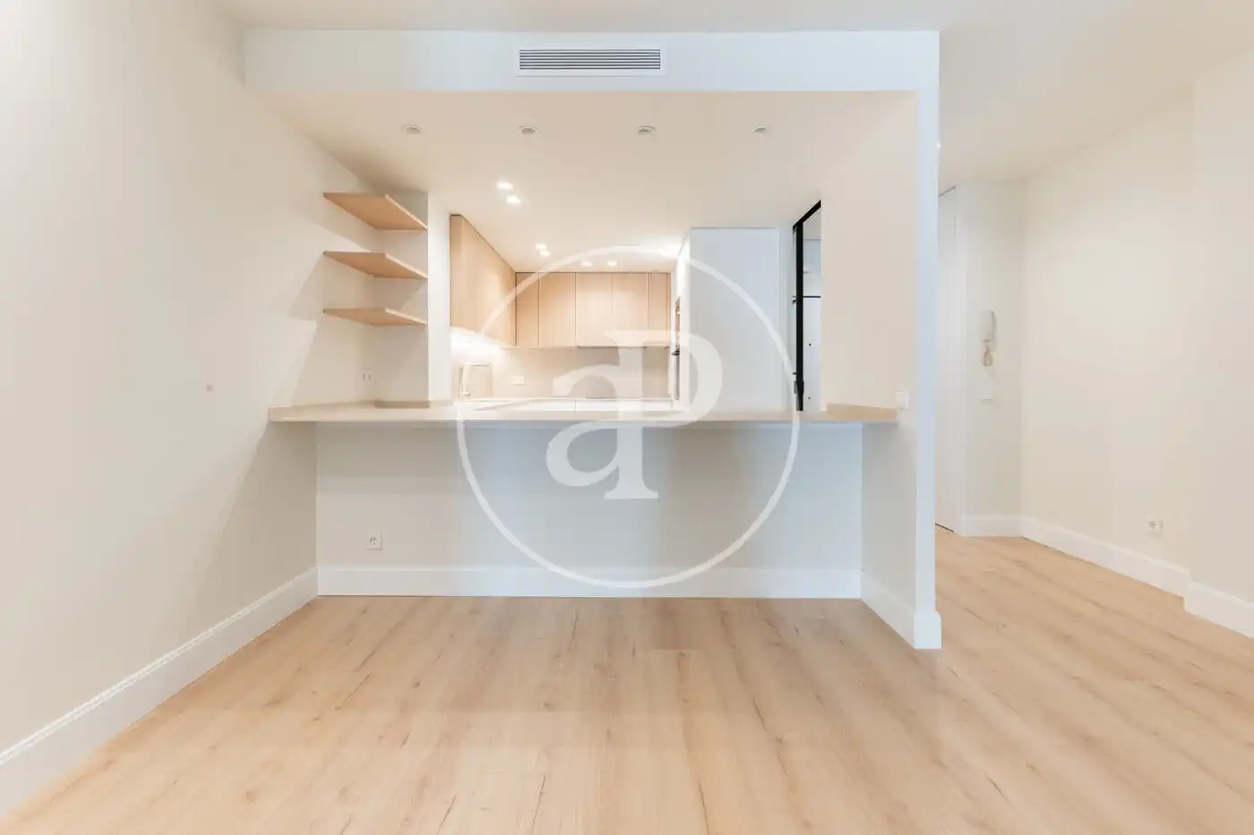 Küche von Wohnung zur Miete in Madrid mit Klimaanlage, Heizung und Privatgarten