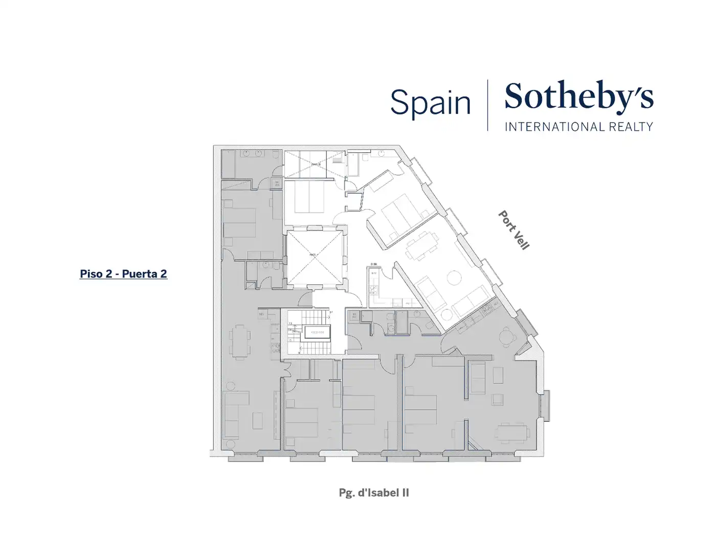 Apartamento con piscina en venta en Passeig Isabel II, imagen 49