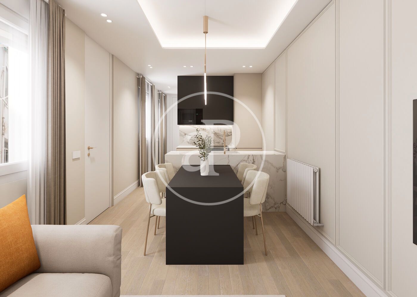 Comedor de Piso en venta en  Madrid Capital con Aire acondicionado, Calefacción y Amueblado