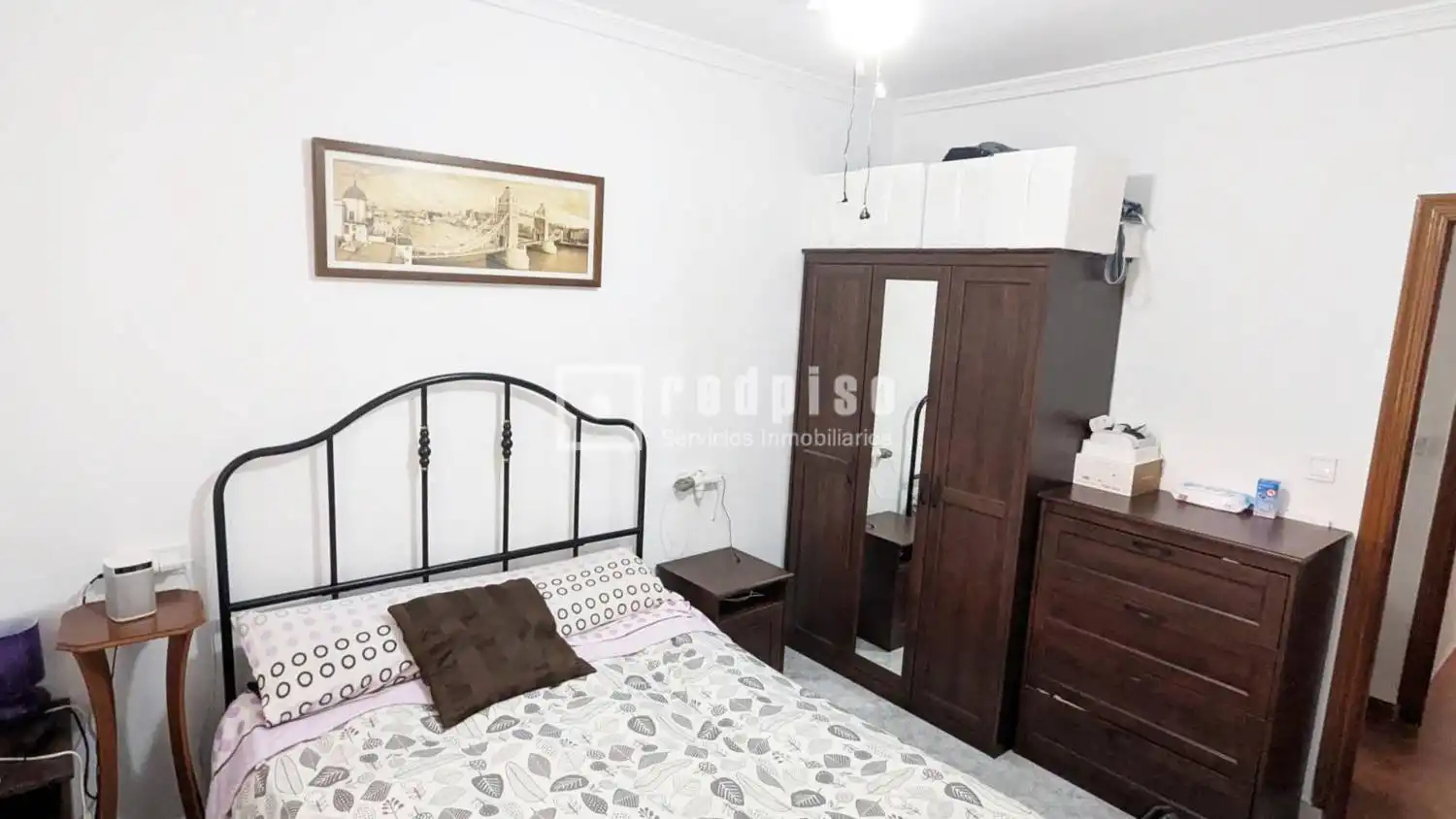 Schlafzimmer von Haus oder Chalet zum Verkauf in Málaga mit Klimaanlage, Heizung und Parkett