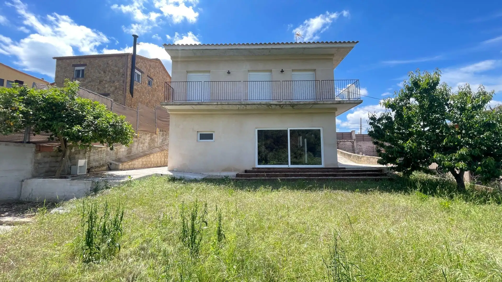 Vista exterior de Casa o chalet de alquiler en Terrassa con Calefacción, Jardín privado y Terraza