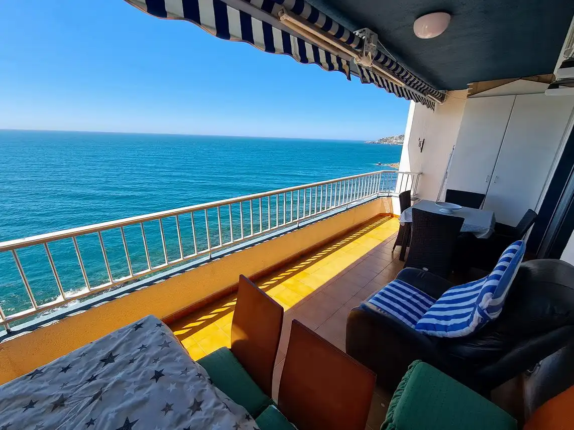 Terraza de Piso de alquiler en Almuñécar con Aire acondicionado, Terraza y Piscina