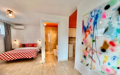 Dormitori de Apartament de lloguer en Alicante / Alacant amb Aire condicionat, Calefacció i Moblat