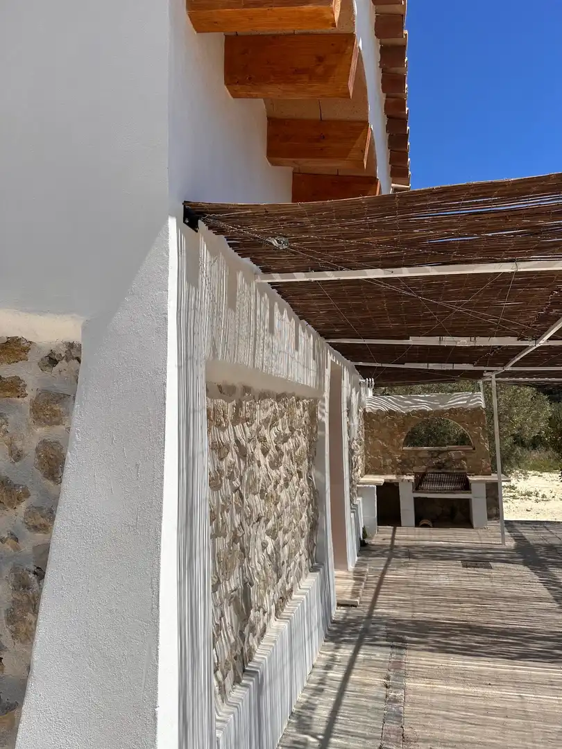 Vista exterior de Finca rústica en venda en Relleu amb Calefacció i Jardí privat