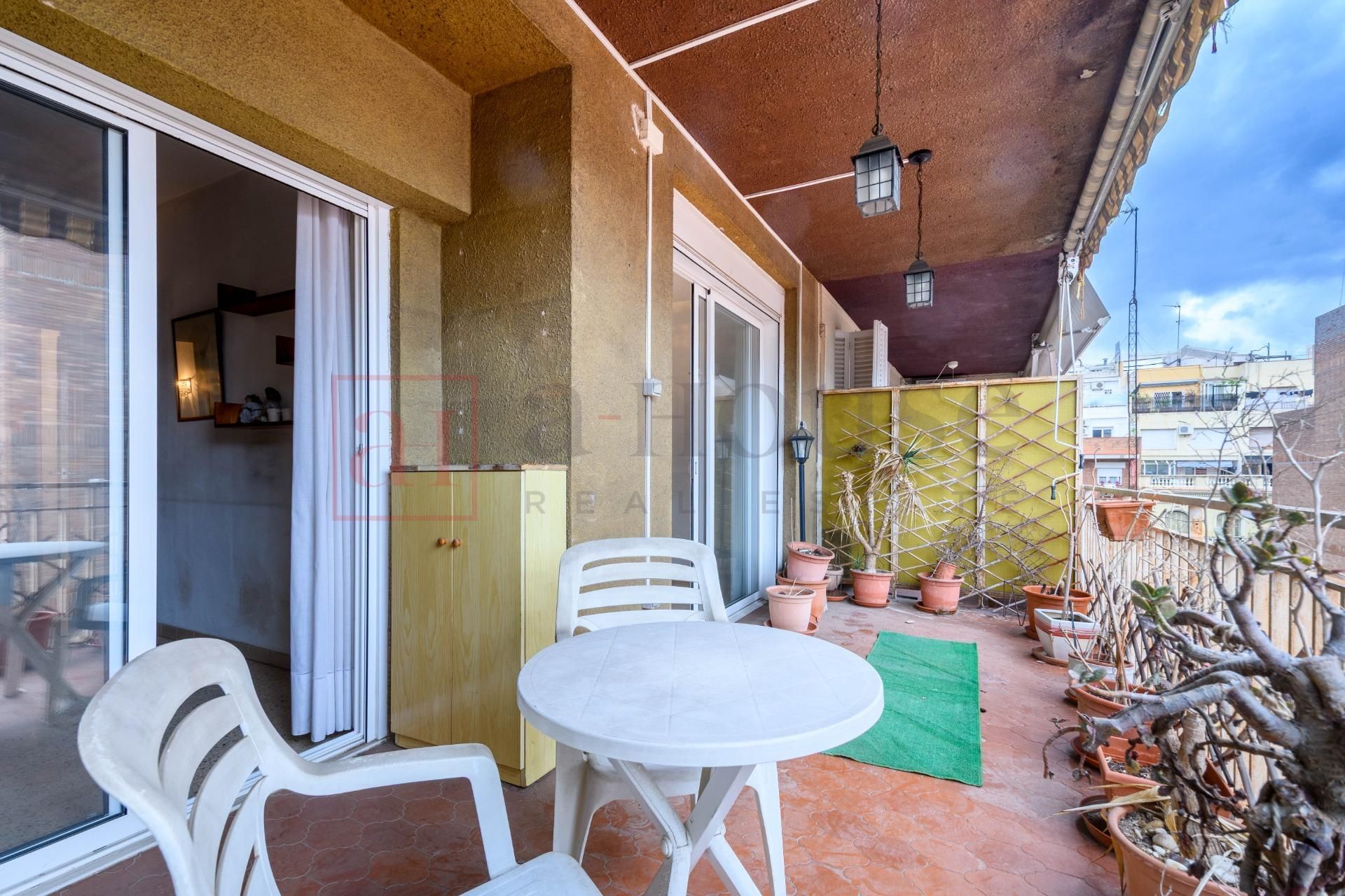 Balcony of Flat for sale in  Barcelona Capital  with Heating, Terrace and Balcony