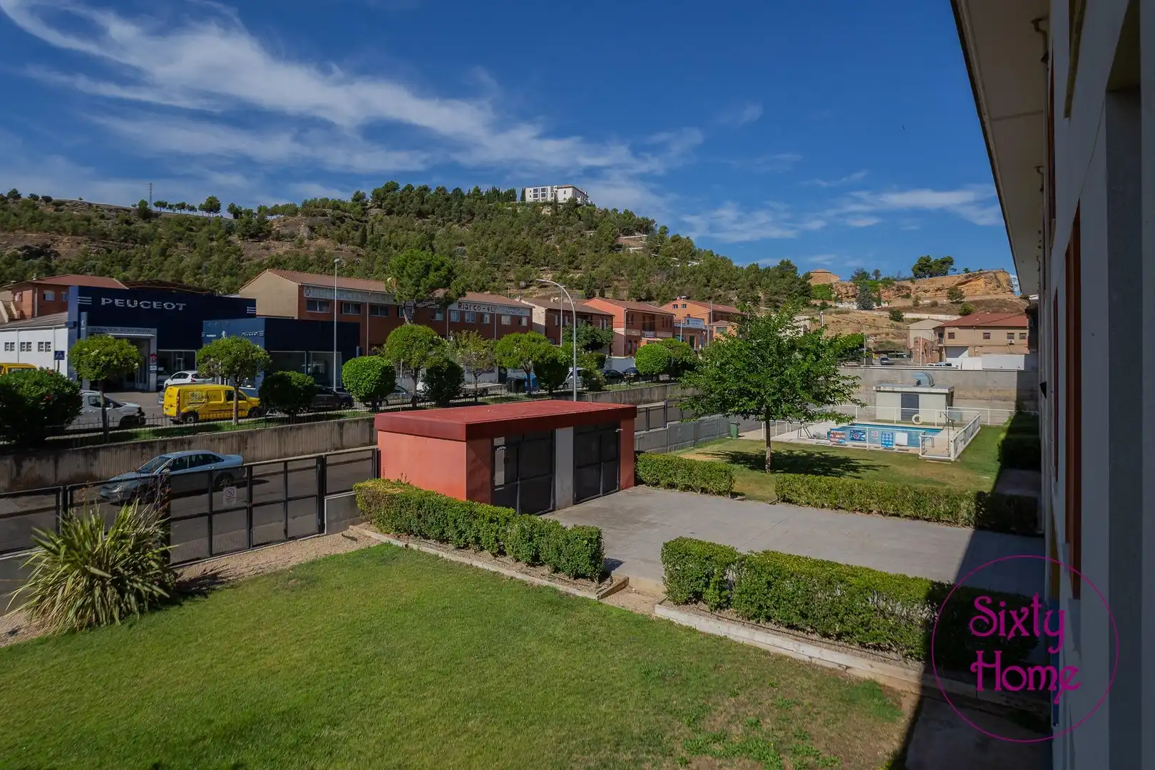 Exterior view of Flat for sale in Andorra (Teruel)  with Heating, Parquet flooring and Terrace