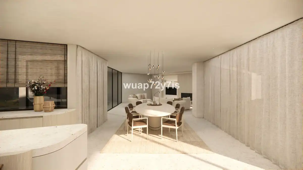 Sala de estar de Residencial en venta en San Pedro de Alcántara