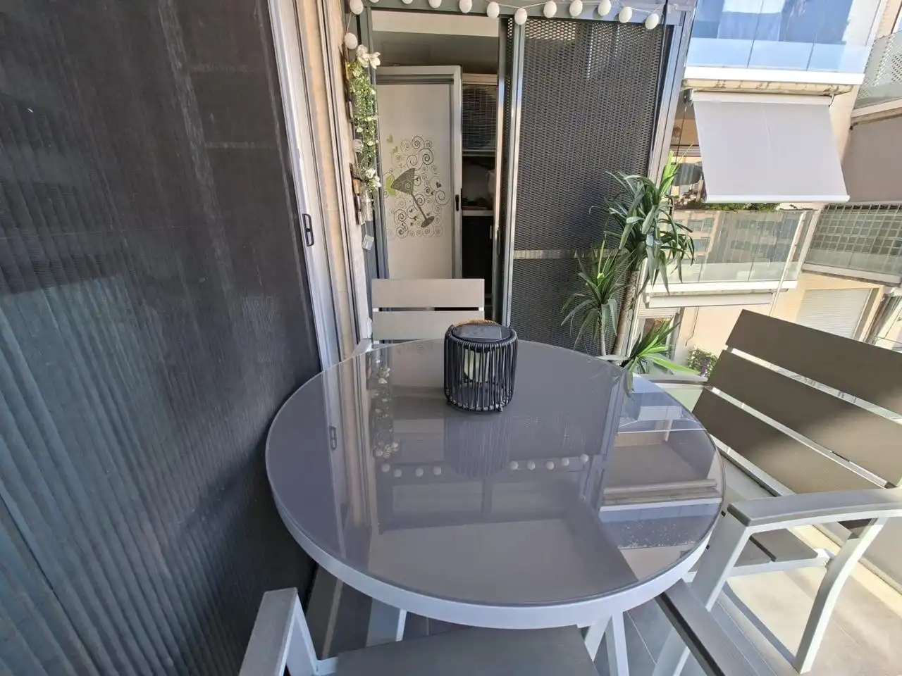 Balcony of Flat for sale in Madrid  with Air Conditioner, Heating and Terrace