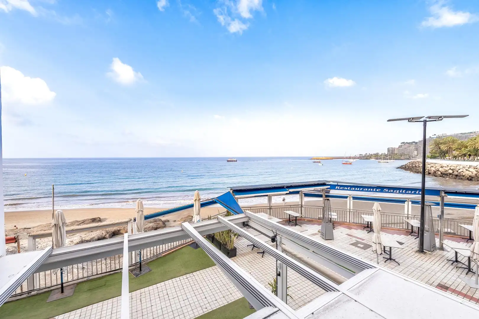 Terrassa de Apartament en venda en Mogán amb Aire condicionat, Terrassa i Balcó